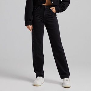 Bershka Black Mom Jeans